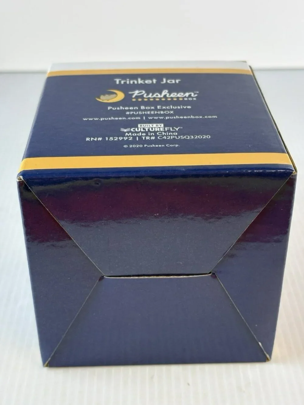Pusheen Fall 2021 Exclusive Tin Trinket Jar NIB